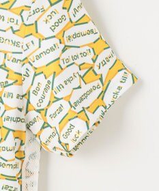 23区GOLF 【WOMEN】【吸水速乾/UVカット】YELL総柄プリントポロシャツ