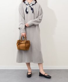 INTER-CHAUSSURES 【CHRISTIAN VILLA】レザーミディアムハンドバッグ