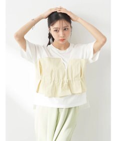 earth music&ecology ビスチェドッキングプルオーバー