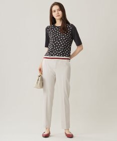 自由区 【WEB限定カラーあり・撥水加工・洗える】TRギャバテーパード パンツ