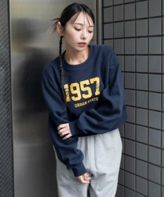 WEGO 【暖かい/裏起毛】裏起毛グラフィックスウェット