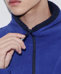 WEGO DISCUSフリースハーフジップPO