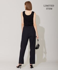 ICB L 【WEB限定・洗える】 ブロードステッチリブ タンクトップ