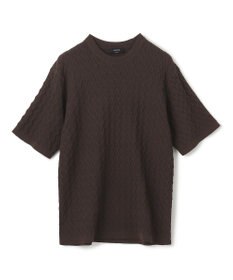 JOSEPH HOMME 【洗える】ドライコットンリンクス　半袖クルーネックニット