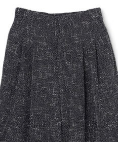 BEIGE， TRIPHANE / ハイウエストツイードタックパンツ