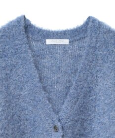 Green Parks ブークレーＶネックミディ丈カーディガン