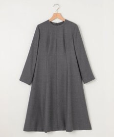 組曲 【WEB限定】ウールジョーゼット フレアワンピース