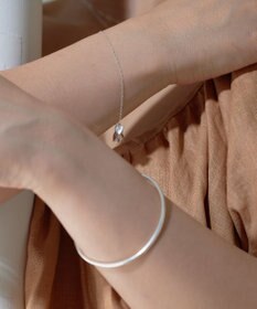 yoaa シルバー925　ボールドバングル