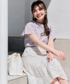 ANY SIS 【接触冷感】美人 フリルスリーブ カットソー