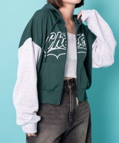 WEGO チアロゴWジップパーカー