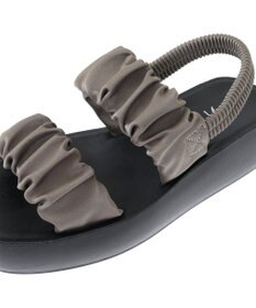 Green Parks ・ｒｉｃｈｂｌｕｅ　ギャザーアツゾコサンダル