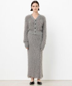 NAVE 【ReNAVE・洗える】メルティーシャギーニット カーディガン