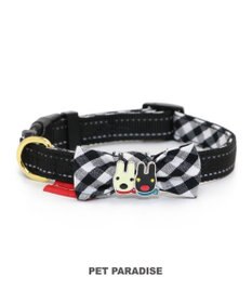 PET PARADISE リサとガスパール おしゃれ反射首輪 《ギンガムチェック》３Ｓ