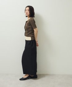 Green Parks ・Ｐｅｔｉｔ　Ｆｌｅｕｒ　バイカラーレイヤードニット