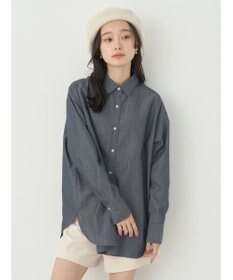 earth music&ecology レギュラーカラーシャツ