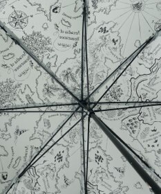 AURORA  Beaurance （ビューランス） オリジナルプリント雨傘（長傘）