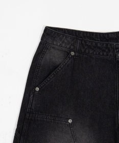 WEGO ワーカーズダブルニーデニムパンツ