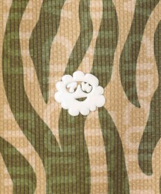 PW CIRCULUS 【MEN】ストライプカモフラ メッシュポケットシャツ ゴルフ