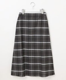 J.PRESS LADIES L 【洗える】シアーチェック スカート