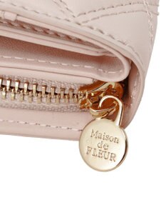 Maison de FLEUR Ｆチャームリボンウォレット