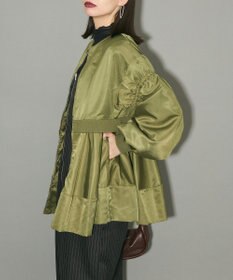 Green Parks ＭＡ－１ペプラムブルゾン