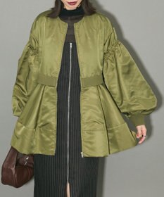 Green Parks ＭＡ－１ペプラムブルゾン