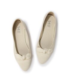 ing <ing>【サステナブル】２WAYポインテッドトゥニットパンプス