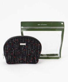 GRACE CONTINENTAL Fabricシェルポーチ-AW