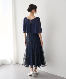 YECCA VECCA 【2点SET】フラワー柄スパンコール刺繍ドレス