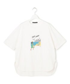 23区 L Lauren Rolwing コラボ グラフィックプリント リラクシー Tシャツ