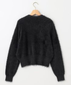 組曲 ナイロンファー カーディガン