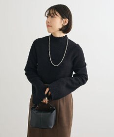 Green Parks ・ｓｗｉｎｇ　ｂｙ　ウラシャギーフレアスリーブニット