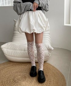 WEGO ナイロンバルーンミニスカート