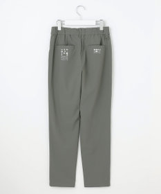 WOMEN】【接触冷感/UVケア/ストレッチ】タック テーパードパンツ