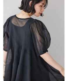 AMERICAN HOLIC ボリュームスリーブティアードニットチュニック