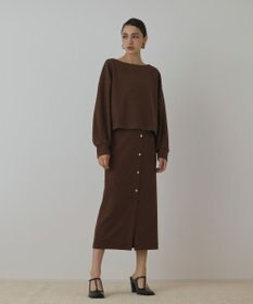 GRACE CONTINENTAL ラメカットトップ