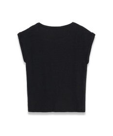 JOSEPH 【洗える】リネンジャージー　キャップスリーブトップス