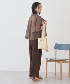 AMERICAN HOLIC シアーショート丈開襟シャツ