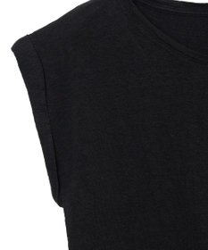 JOSEPH 【洗える】リネンジャージー　キャップスリーブトップス