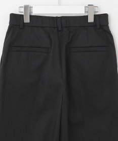 自由区 【接触冷感・撥水防汚加工】COOLMAX ワイドクロップドパンツ