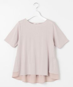 Feroux 【UVケア】バックペプラムチュニック Tシャツ