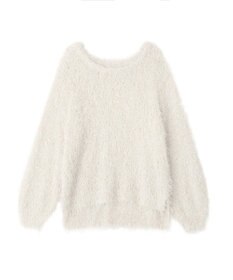 YECCA VECCA ラメ混シャギーニット