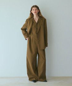 NAVE 【ReNAVE・洗える/UVカット】スパンポリエステル ジャンプスーツ