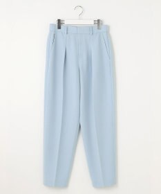 自由区 【洗える】オックスストレッチテーパード パンツ