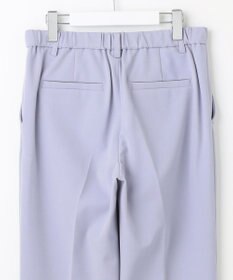 自由区 L 【撥水加工・洗える】TRギャバ裏起毛テーパード パンツ