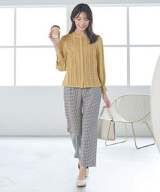 Tiaclasse 【新色追加】レースブラウス