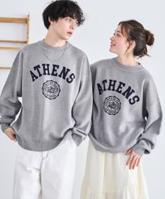 WEGO オーバーフィットジャガードプルオーバー