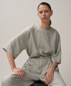 ATON SILK TROPICAL | ウォッシュドTシャツ