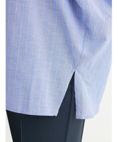 Green Parks 綿麻混スキッパーシャツ