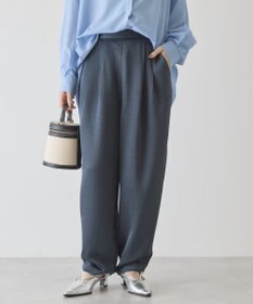 AMERICAN HOLIC 【イージーケア】サテンカーブパンツ